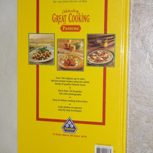 Celebrating Great Cooking with Pastene cookbook - Picture 2 of 2